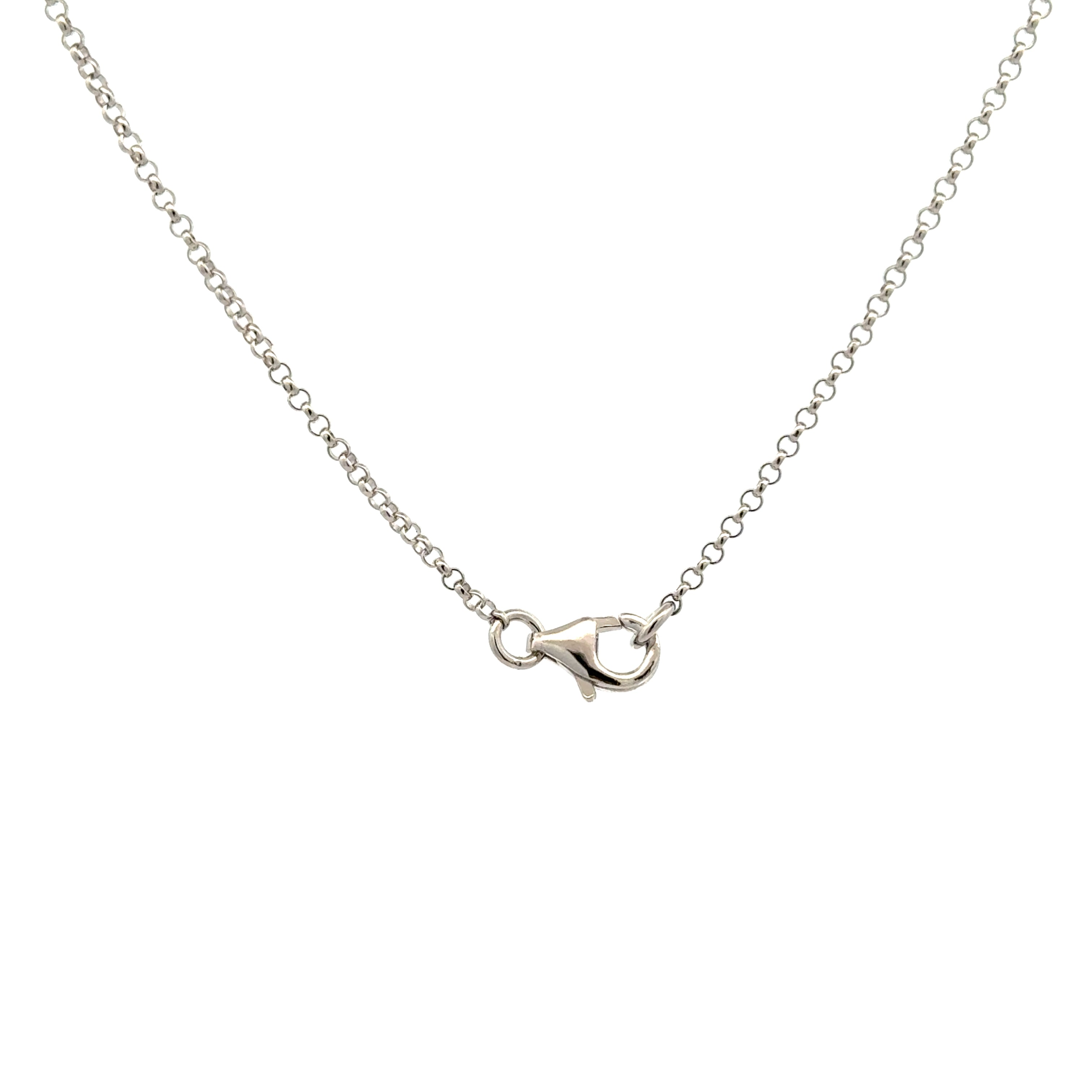 Sterling Silver Polished 40cm Belcher Chain