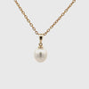 9K Yellow Gold Australian South Sea Cultured 8-9mm Pearl Pendant