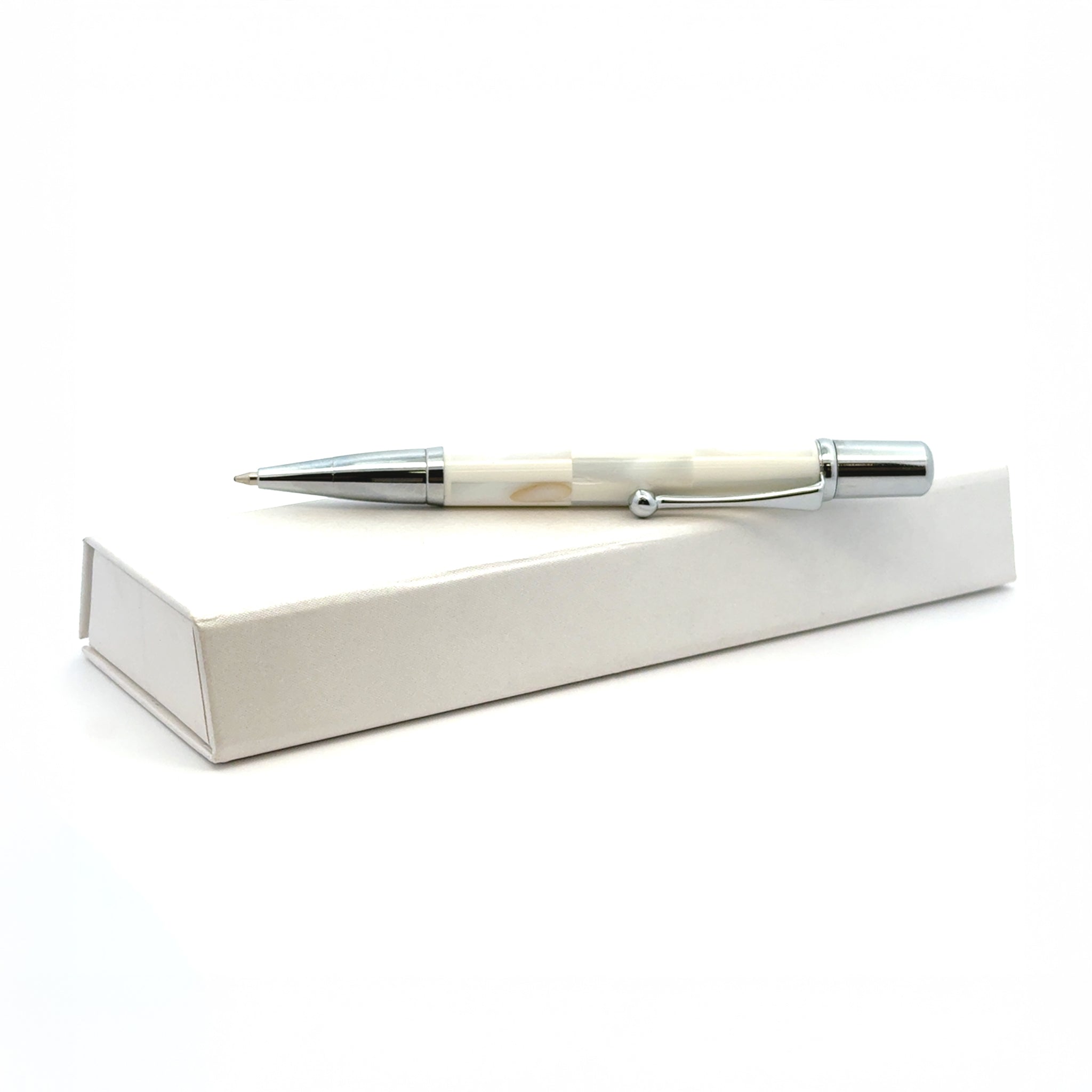 White Mother Of Pearl Pen