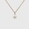 9K Yellow Gold Australian South Sea Cultured Pearl Pendant (price is for pendant only)