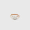 18K Rose Gold Australian South Sea 9-10mm Cultured Pearl Ring