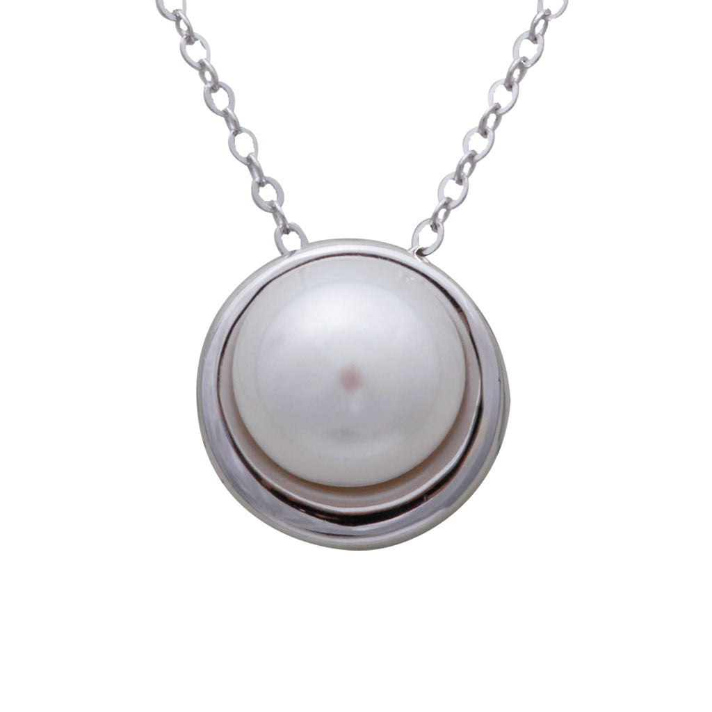 Collana di perle d'acqua dolce Sterling Silver