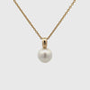 9K Yellow Gold Australian South Sea Cultured 10-11mm Pearl Pendant 