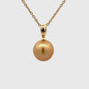 18K Yellow Gold South Sea 13-14mm Cultured Pearl Pendant