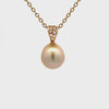 18K Yellow Gold South Sea 10 -11mm Cultured Pearl Pendant