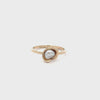 9K Yellow Gold Australian South Sea 0.2g Keshi Pearl Ring