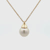 9K Yellow Gold Australian South Sea Cultured Pearl Pendant 